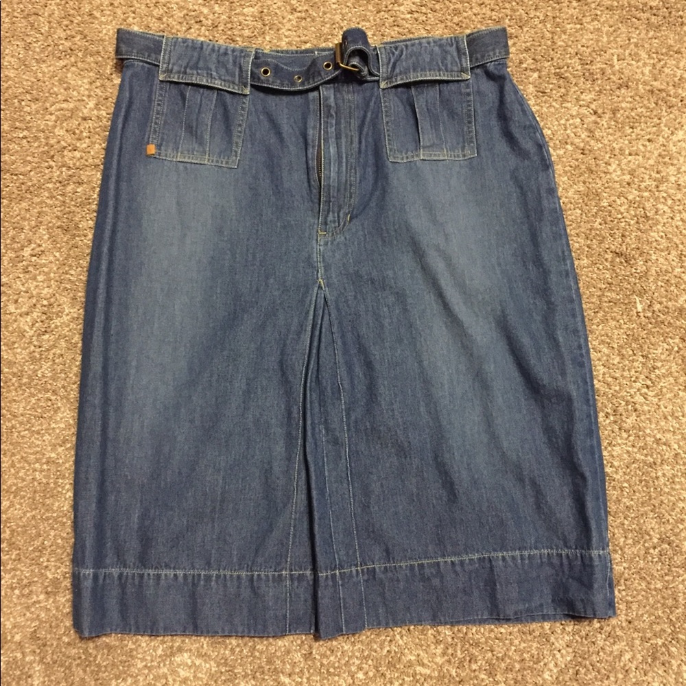 Jean skirt